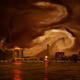 Image for article titled This is how New York would look submerged in a gigantic latte